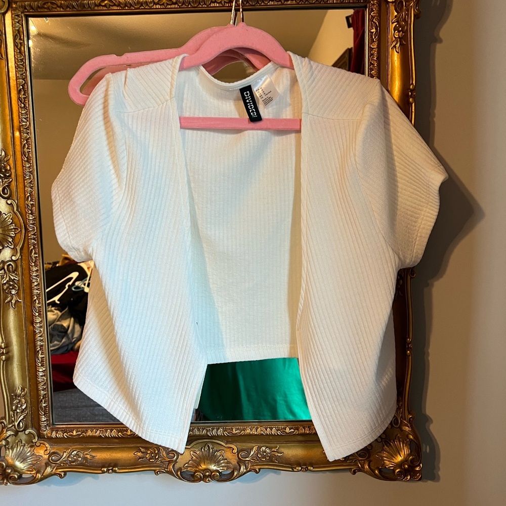 H&M short sleeve sweater
